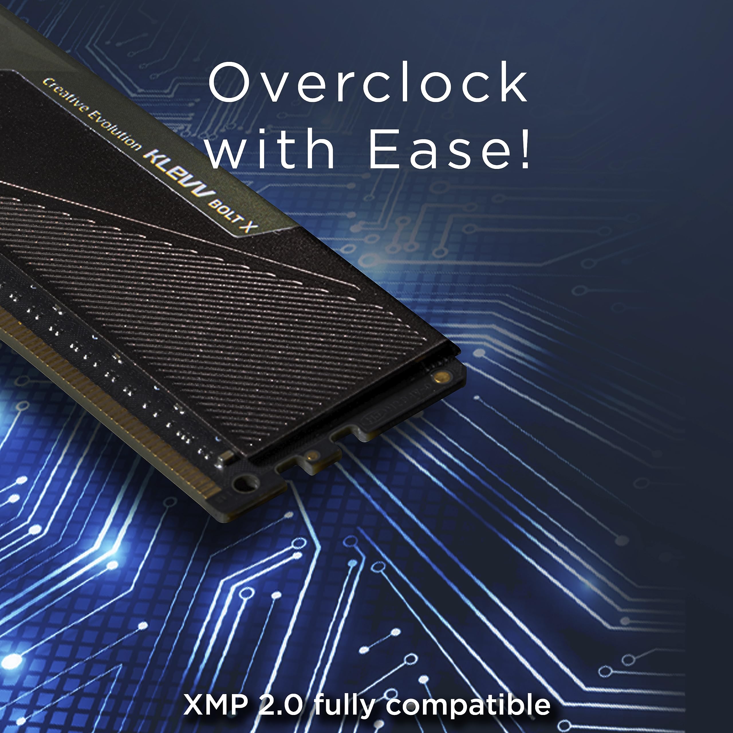 KLEVV BOLT X 32GB kit (16GB x2) 3200MT/s Memoria di gioco DDR4-RAM